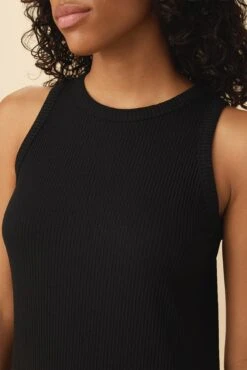 Brantley Paris Rib Dress - Black -Women Clothing Sales 09 10193 Brantley Black 4