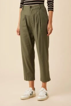 Larisa Femme Fete Pant - Olive