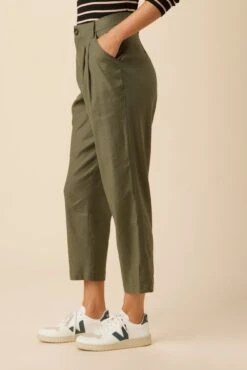 Larisa Femme Fete Pant - Olive 7 Larisa Femme Fete Pant - Olive -Women Clothing Sales 10074R1 Larisa Olive 2