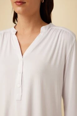 Octavia Dream Knit Top - White -Women Clothing Sales 10084 Octavia White 4