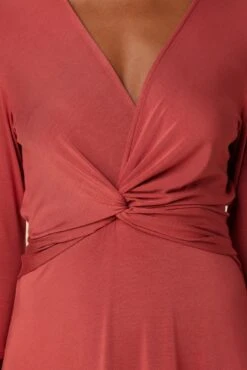 Olive 3/4 Sleeve Dream Knit Dress - Sienna 7 Olive 3/4 Sleeve Dream Knit Dress - Sienna -Women Clothing Sales 10128 34 Slv Olive Sienna 4