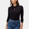 Wren Dream Knit Top - Black