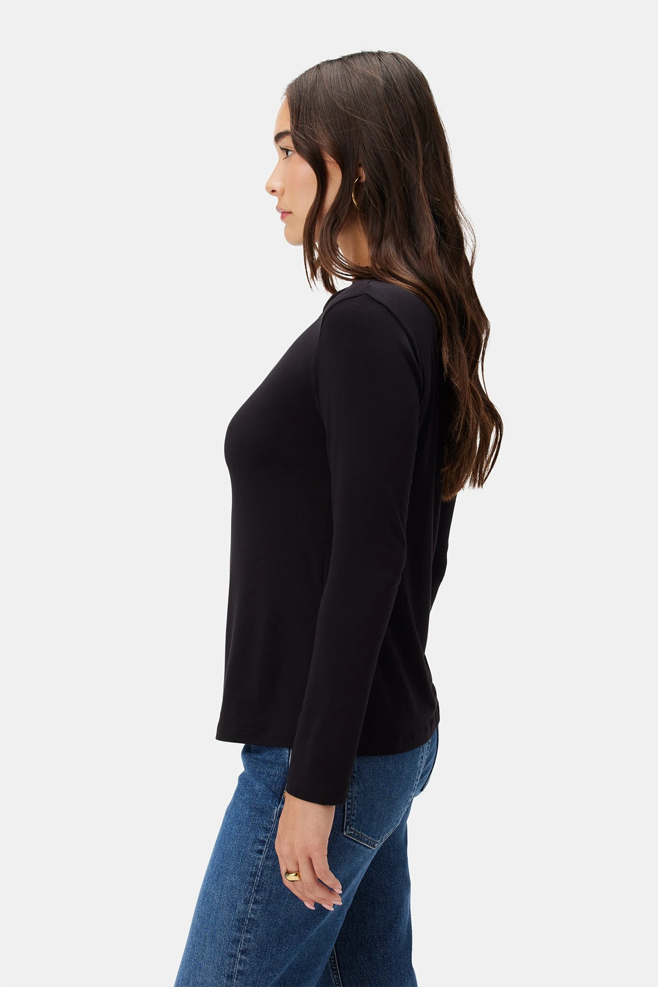 Wren Dream Knit Top - Black 2 Wren Dream Knit Top - Black - Image 2
