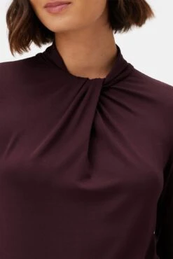 Wren Dream Knit Top - Vineyard -Women Clothing Sales 10130 Wren Vineyard 4