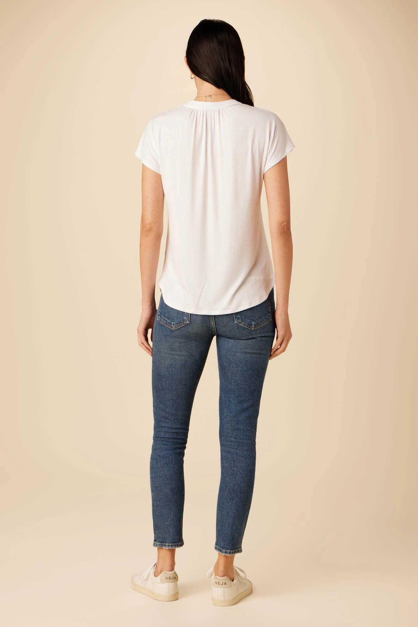 Atlanta Dream Knit Top - White 3 Atlanta Dream Knit Top - White - Image 3