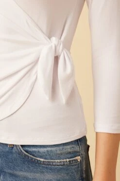 Gladys Dream Knit Top - White -Women Clothing Sales 10135 Gladys Dream Knit White 5