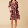 Lulu Ecovero Dress - Villa Floral
