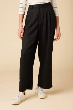 Holland Tencel Twill Pant - Black 7 Holland Tencel Twill Pant - Black -Women Clothing Sales 10160 Holland Twill Black 1