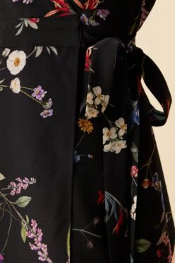 Ivy Washable Silk Dress - Marin Floral -Women Clothing Sales 10165 Ivy Silk Marin Floral 4