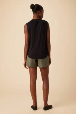 Mathilde Dream Knit Tank - Black -Women Clothing Sales 10170 Mathilde Black 3