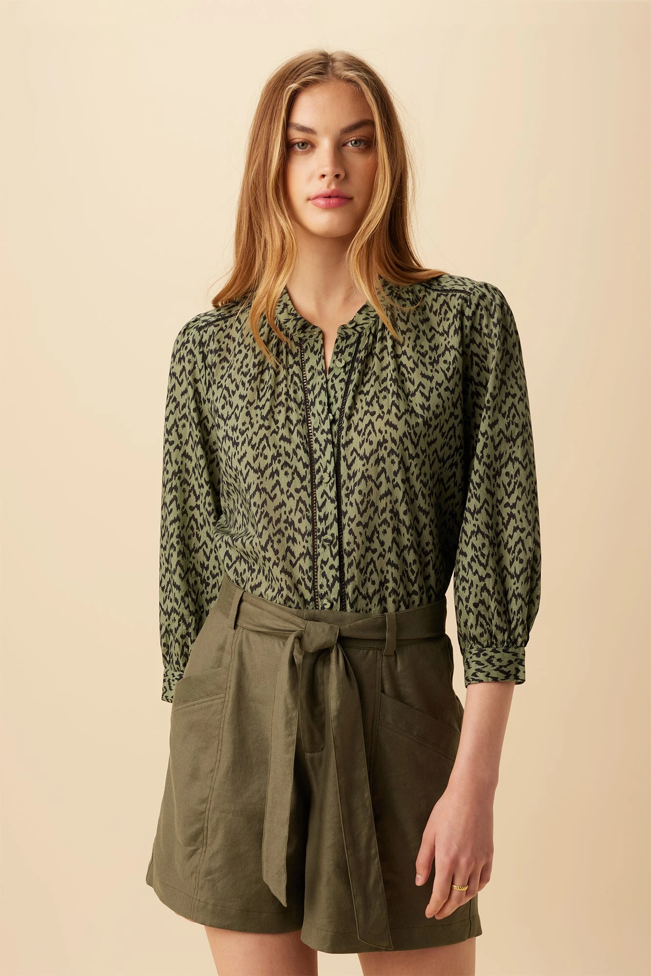 Charlotte Organic Cotton Blouse - Sophia 1 Charlotte Organic Cotton Blouse - Sophia