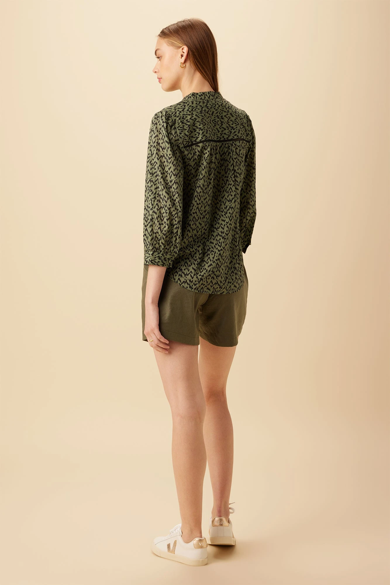 Charlotte Organic Cotton Blouse - Sophia 3 Charlotte Organic Cotton Blouse - Sophia - Image 3