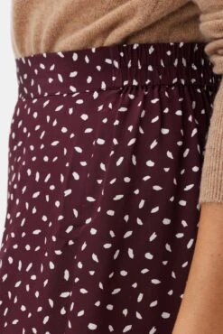 Ollie Washable Silk Skirt - Doucet Dot Vineyard -Women Clothing Sales 10235 Ollie Silk Doucet Dot Vineyard 5