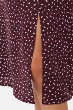 Ollie Washable Silk Skirt - Doucet Dot Vineyard -Women Clothing Sales 10235 Ollie Silk Doucet Dot Vineyard 6