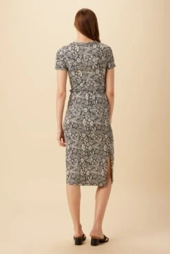 Vindy Viscose Knit Skirt - Nina Black 8 Vindy Viscose Knit Skirt - Nina Black -Women Clothing Sales 10276 Vindy Viscose Knit Nina Black 3