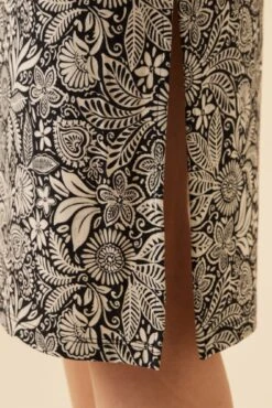 Vindy Viscose Knit Skirt - Nina Black 9 Vindy Viscose Knit Skirt - Nina Black -Women Clothing Sales 10276 Vindy Viscose Knit Nina Black 5