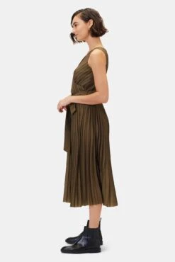 Cambria Dress - Bronzed Olive -Women Clothing Sales 10312 Cambria Bronzed Olive 2