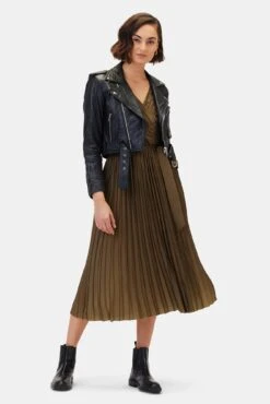 Cambria Dress - Bronzed Olive -Women Clothing Sales 10312 Cambria Bronzed Olive 4