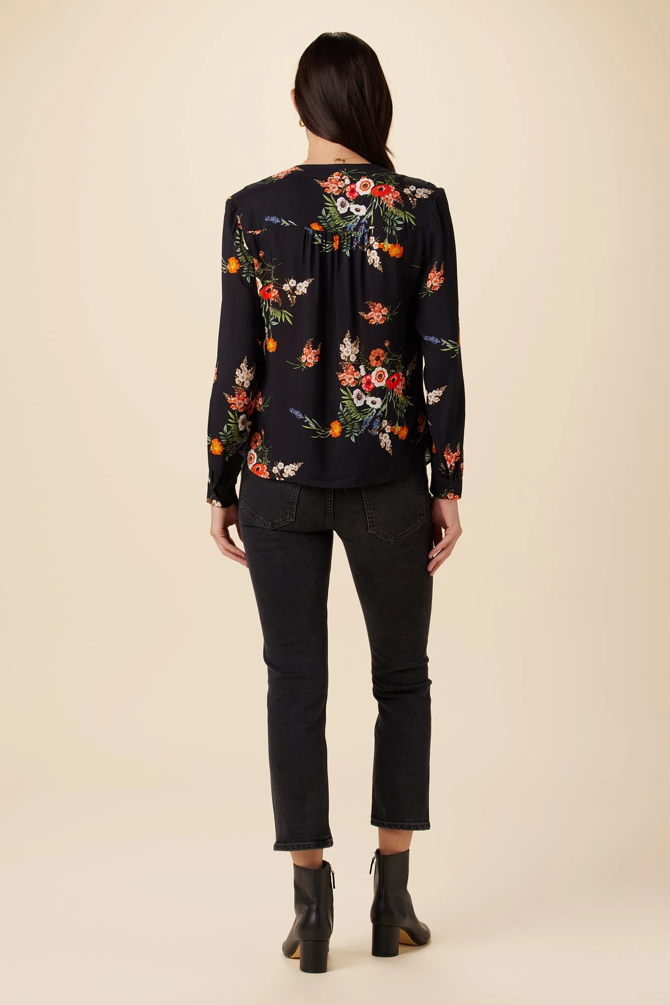 Kaya Ecovero Blouse - Treviso Orange 3 Kaya Ecovero Blouse - Treviso Orange - Image 3