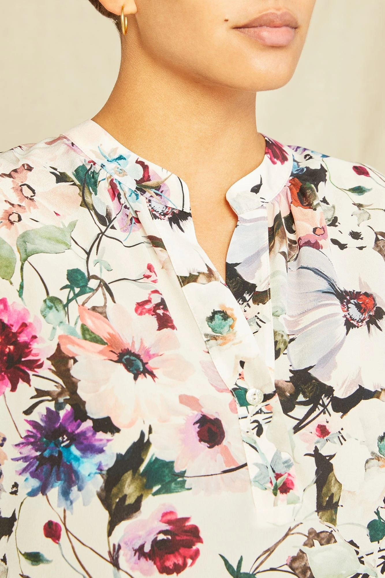 Renata Washable Silk Blouse 5 Renata Washable Silk Blouse - Image 5