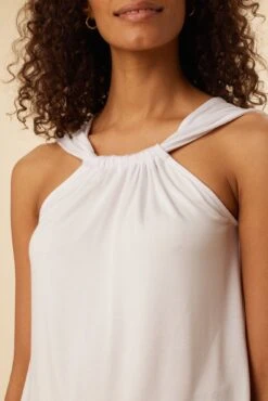 Mora Dream Knit Top - White -Women Clothing Sales 1134 Mora White 4