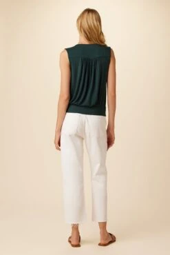 Simone Dream Knit Top - Darkest Spruce 7 Simone Dream Knit Top - Darkest Spruce -Women Clothing Sales 1342 Simone Darkest Spruce 3