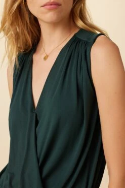 Simone Dream Knit Top - Darkest Spruce 8 Simone Dream Knit Top - Darkest Spruce -Women Clothing Sales 1342 Simone Darkest Spruce 4