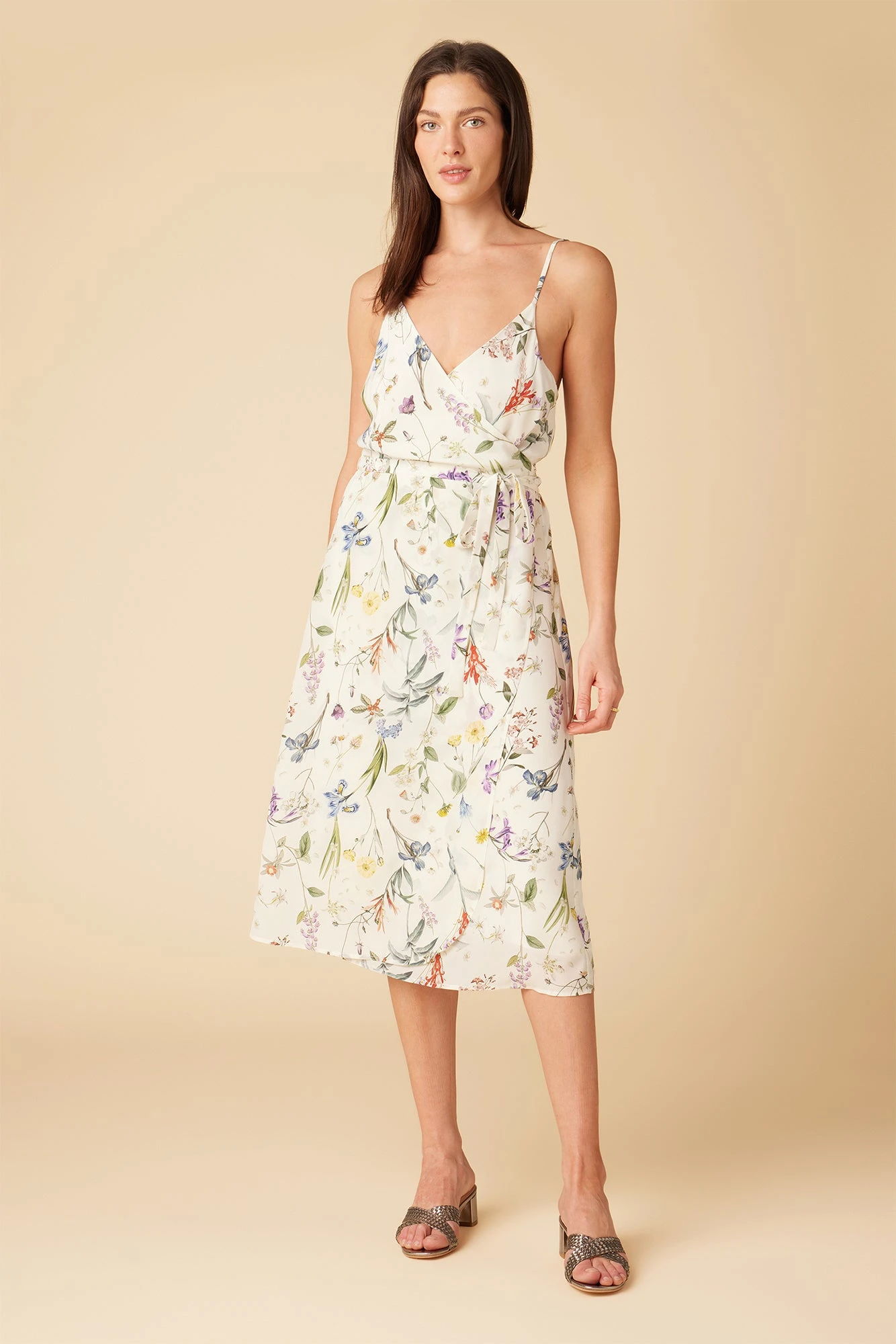 Varden Washable Silk Dress - Gemini Ivory 1 Varden Washable Silk Dress - Gemini Ivory