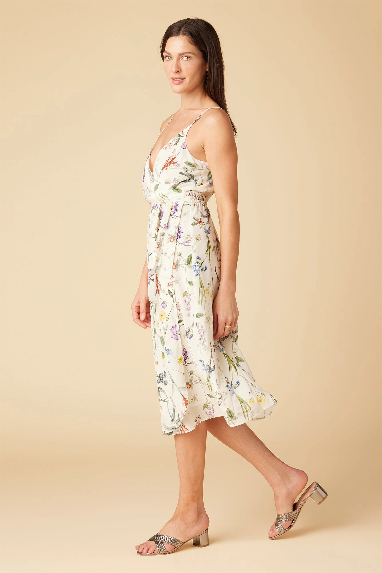 Varden Washable Silk Dress - Gemini Ivory 2 Varden Washable Silk Dress - Gemini Ivory - Image 2