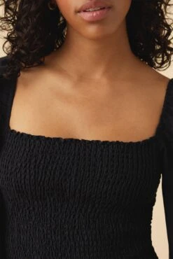 Averill Ramie Viscose Dress - Black 7 Averill Ramie Viscose Dress - Black -Women Clothing Sales 18 10168 Averill Black 4