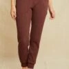 Skylar Paris Rib Joggers - Mocha