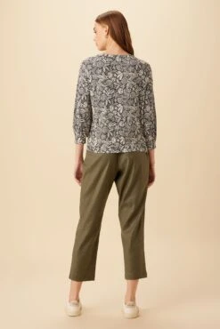 Issa Viscose Knit Tee - Nina Black -Women Clothing Sales 26 Issa Nina Black 3