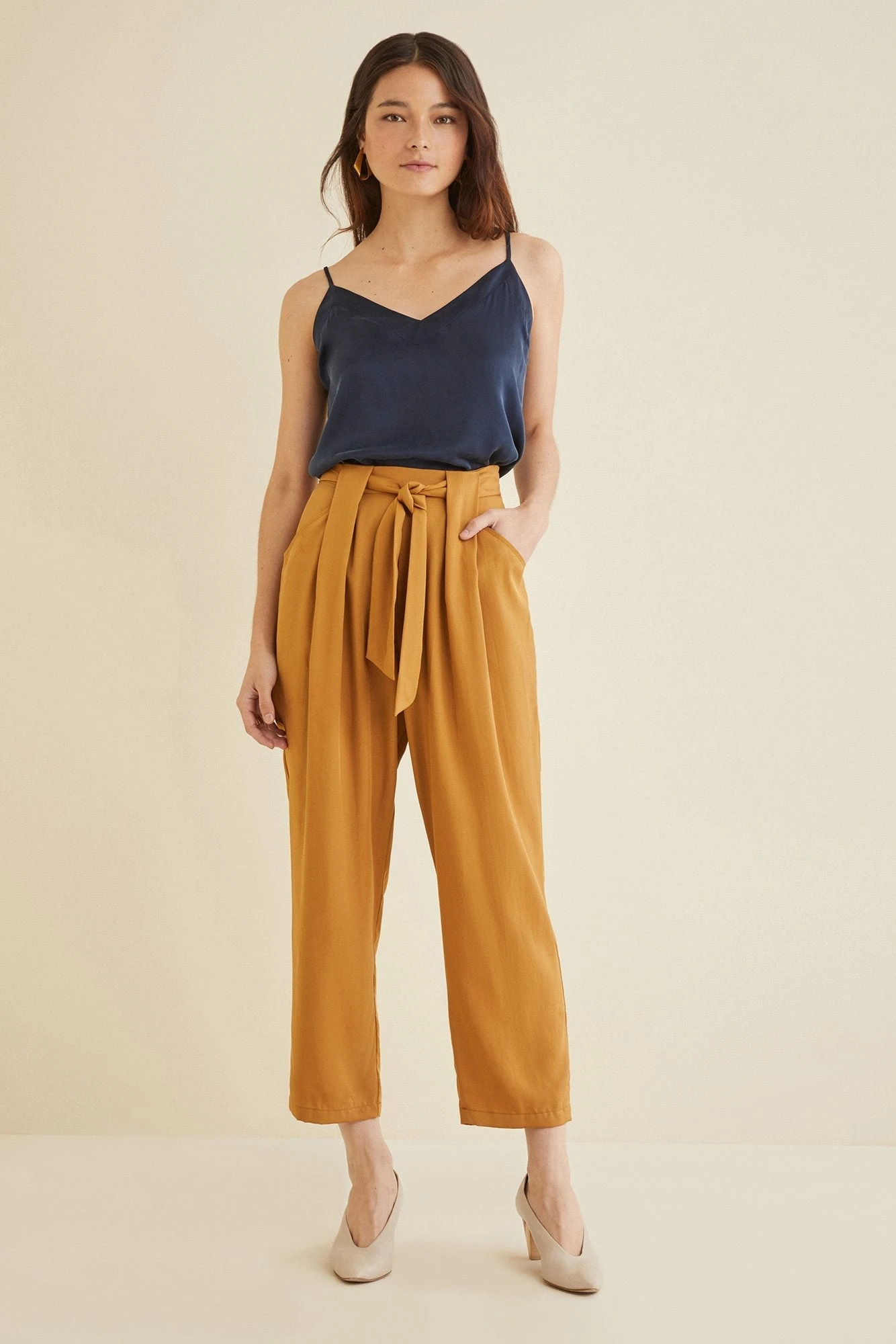 Anissa TENCEL™ Twill Pant - ReAmour 3 Anissa TENCEL™ Twill Pant - ReAmour - Image 3