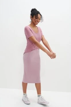 Yuma Dream Knit Skirt - Lilac -Women Clothing Sales 6089 Yuma Lilac 4344 web 5ad6612b 21f0 4cc8 804b 39a4953a209f