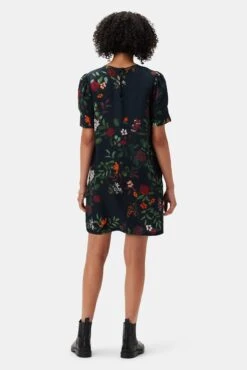 Darla Washable Silk Dress - Osaka Floral -Women Clothing Sales 703 Darla Osaka Floral 3