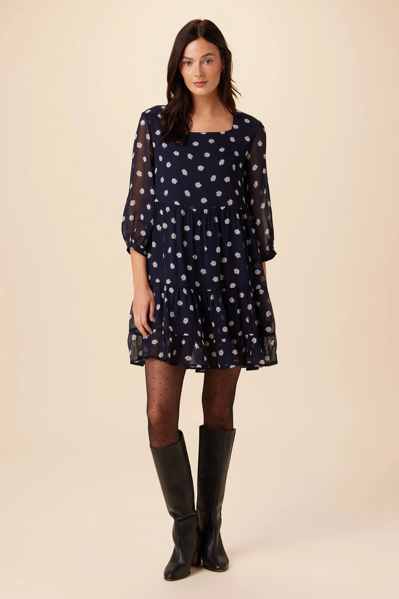 Anouk Chiffon Dress - Phillipa 6 Anouk Chiffon Dress - Phillipa - Image 6