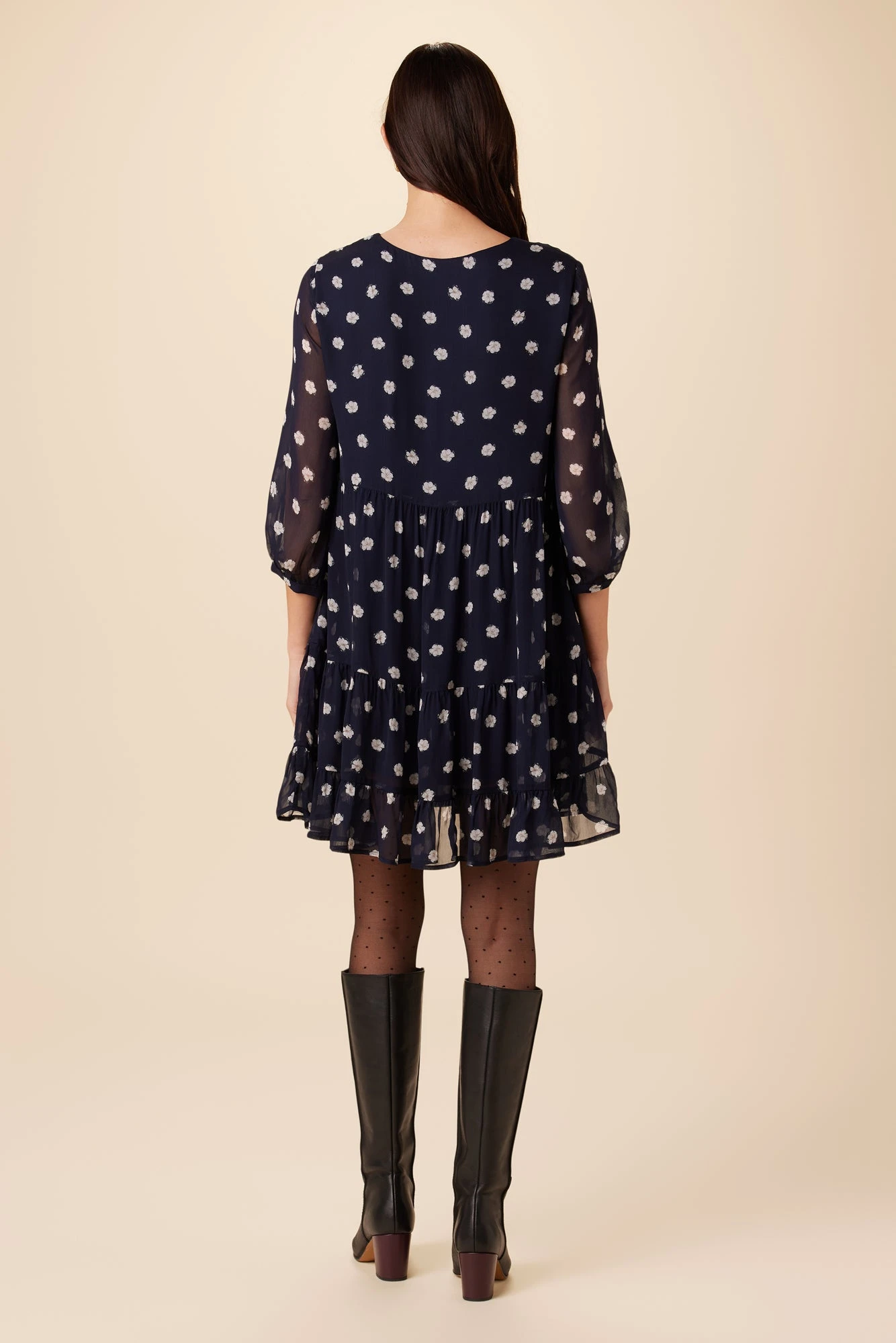 Anouk Chiffon Dress - Phillipa 3 Anouk Chiffon Dress - Phillipa - Image 3