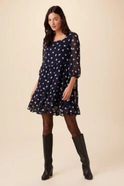 Anouk Chiffon Dress - Phillipa