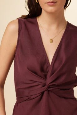 Clemence Tencel Blouse - Sepia -Women Clothing Sales 7906 Clemence Sepia 4