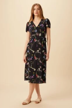 Ellie Washable Silk Dress - Marin Floral