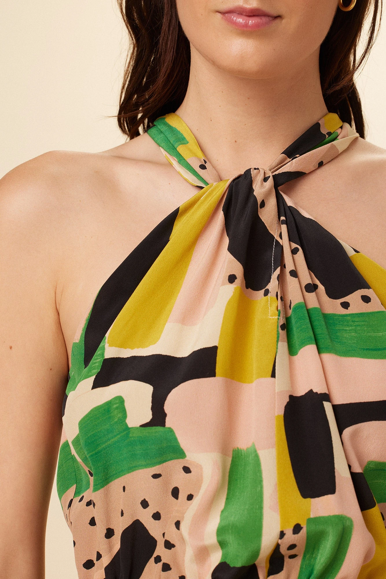 Stefania Washable Silk Dress - Piazza Print 4 Stefania Washable Silk Dress - Piazza Print - Image 4