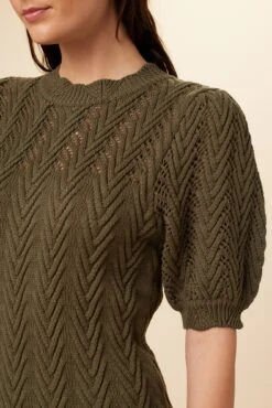 Bella Organic Cotton Dress - Calla Green -Women Clothing Sales 7915 Bella OL ONLY Calla Green 4