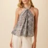 Hayden Washable Silk Blouse - Serpentine