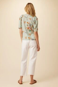 Sylvia Washable Silk Blouse - Cannes Floral -Women Clothing Sales 7935 Sylvia Silk Cannes Floral 3