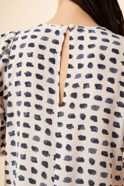 Sylvia Washable Silk Blouse - Squared Up White -Women Clothing Sales 7935 Sylvia Silk Squared Up White 5