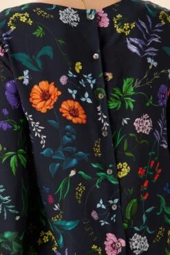 Martina Ecovero Blouse - Stella Floral Navy -Women Clothing Sales 7936 Martina Stella Navy 4