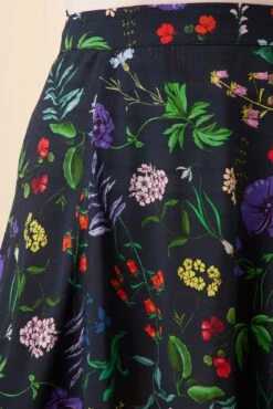 Kendra Ecovero Skirt - Stella Floral Navy -Women Clothing Sales 7958 Kendra Stella Navy 4