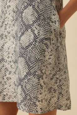 Shanna Washable Silk Dress - Serpentine -Women Clothing Sales 796 Shanna Serpentine 4