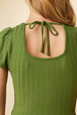 Cleo Provence Rib Dress - Pear -Women Clothing Sales 8125 Cleo Pear 4