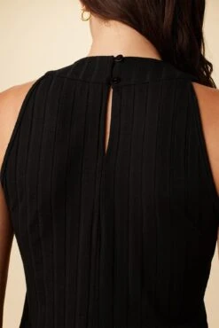 Mariclaire Provence Rib Top - Black -Women Clothing Sales 8128 Mariclaire Black 5